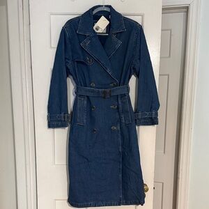 Levi's Spade Denim Trench Coat NWT